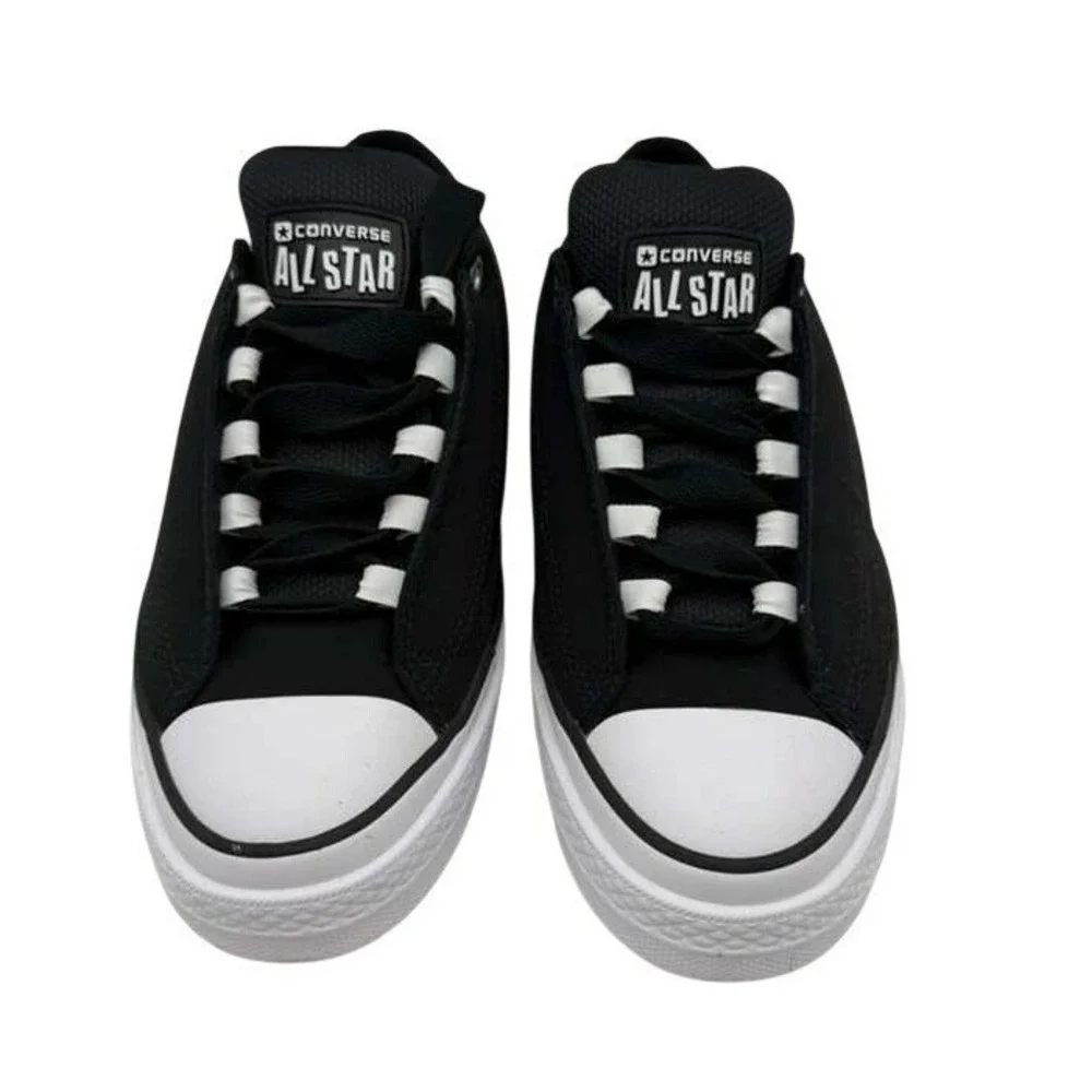 Converse All Star Sneakers - Black Canvas - Men's 8.5 / Women's 10 NWT - Picture 1 of 6